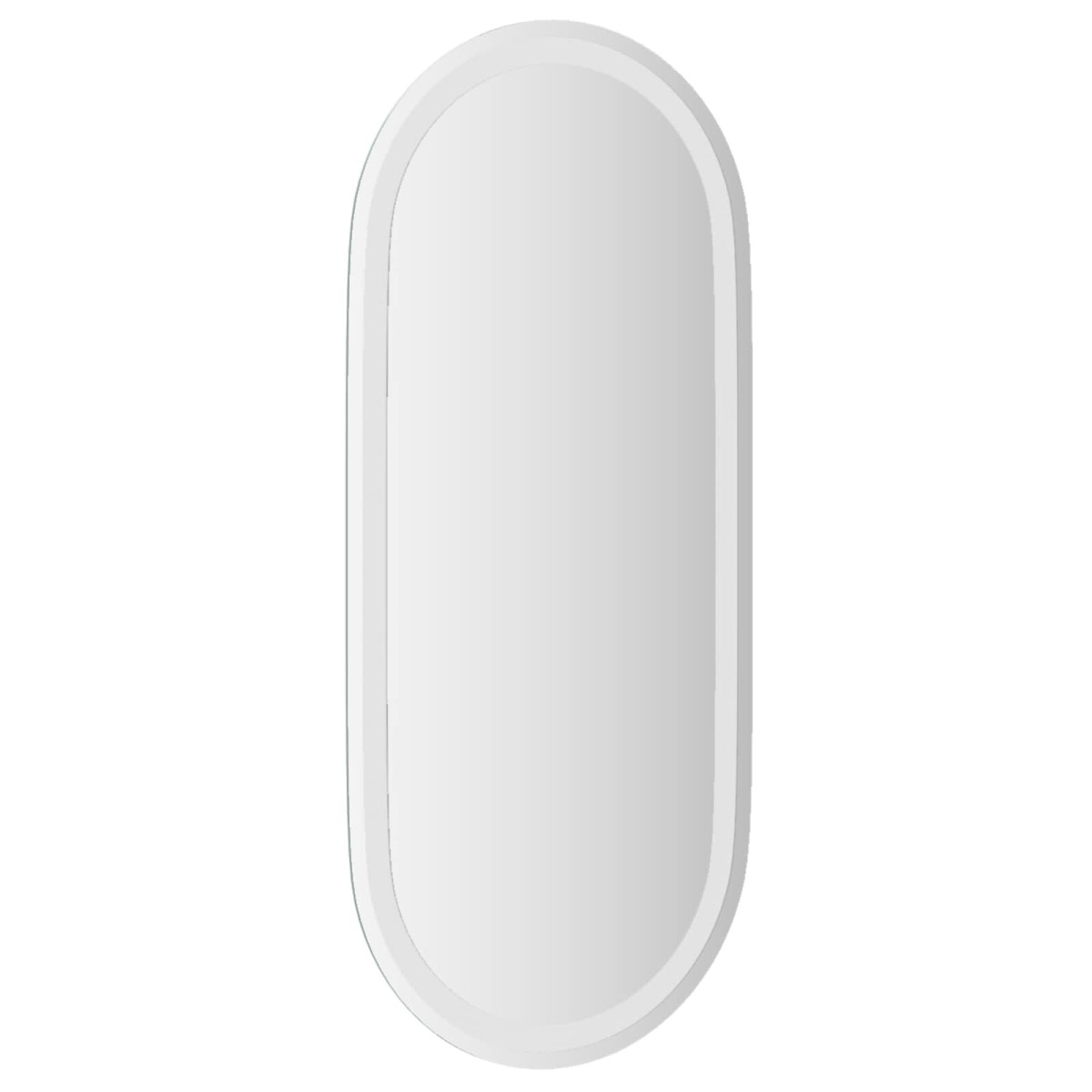 vidaXL Καθρέφτης μπάνιου LED Διαφανές 80 x 35 cm σκληρυμένο γυαλί