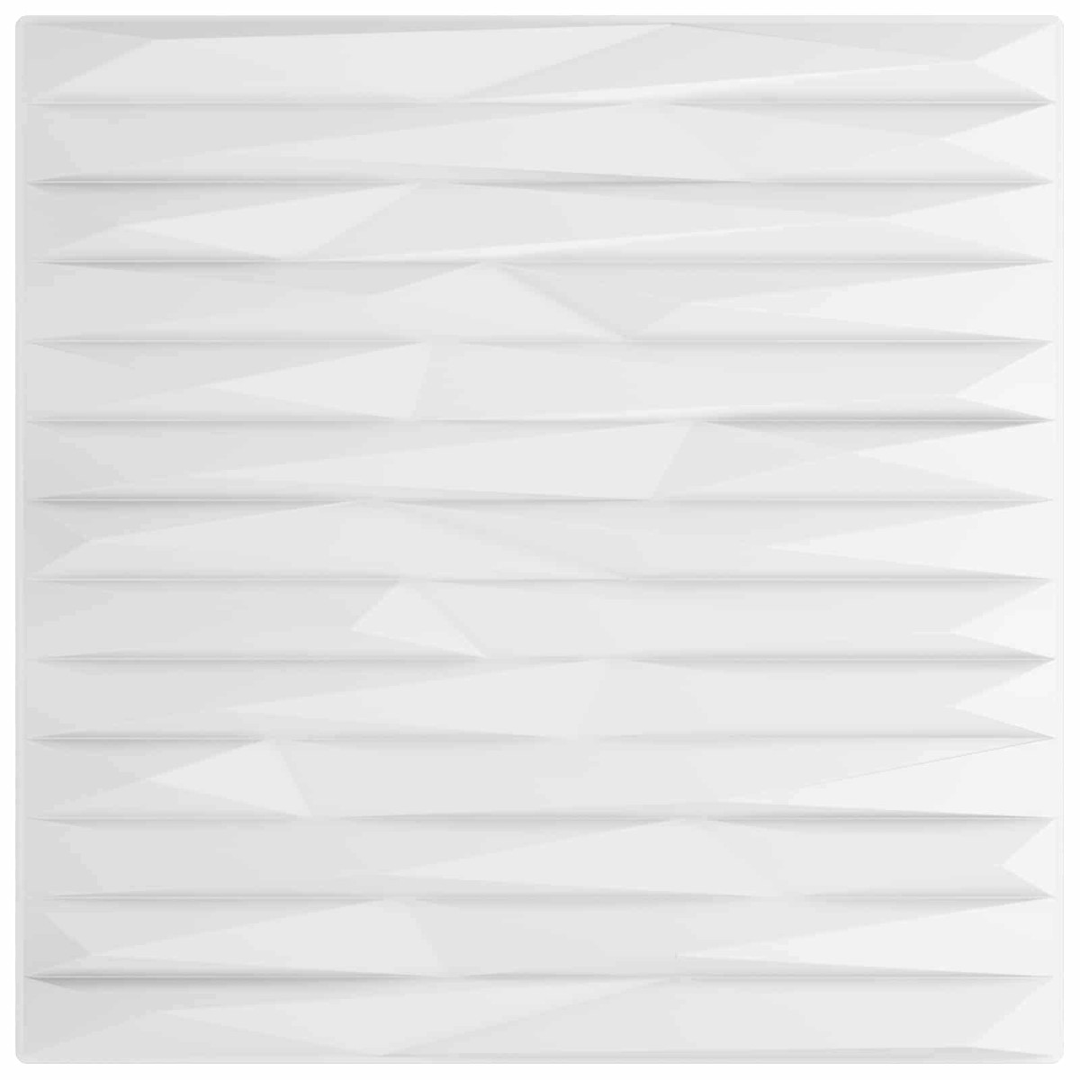 vidaXL Πάνελ τοίχου 48 τμχ. 50 x 50 cm Άσπρη Πέτρα Φελιζόλ XPS