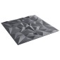 vidaXL Πάνελ τοίχου 12 τμχ. 50 x 50 cm Αμέθυστος Γκρι Φελιζόλ XPS