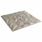 vidaXL Πάνελ τοίχου 24 τμχ. 50 x 50 cm Αμέθυστος Μπετόν Φελιζόλ XPS