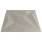 vidaXL Πάνελ τοίχου 24 τμχ. 50 x 50 cm Αστέρι Μπετόν Φελιζόλ XPS