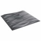 vidaXL Πάνελ τοίχου 12 τμχ. 50 x 50 cm Γκρίζο Πέτρες Φελιζόλ XPS