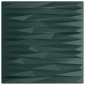 vidaXL Πάνελ τοίχου 24 τμχ. 50 x 50 cm Πέτρα Πράσινο Φελιζόλ XPS