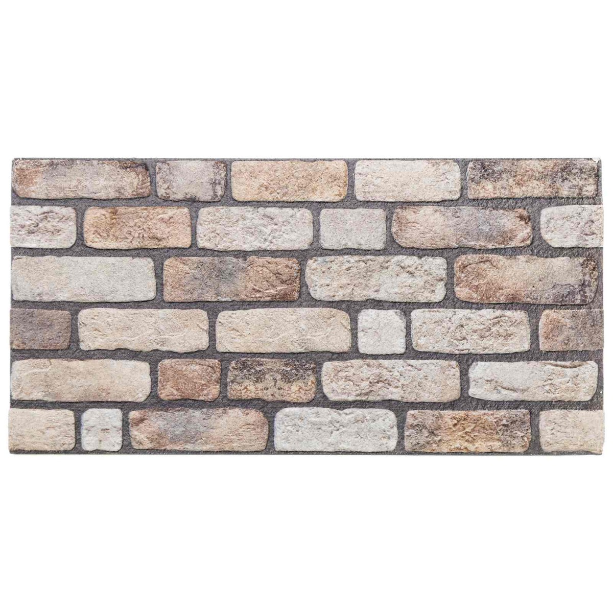 vidaXL Πάνελ τοίχου 10 τμχ. 100 x 50 cm Ανοιχτό καφέ Αφρός EPS