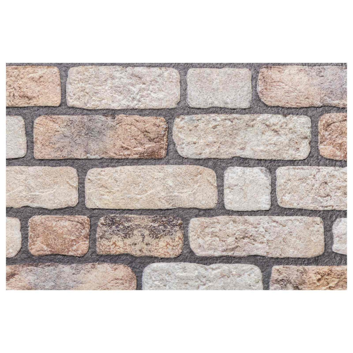 vidaXL Πάνελ τοίχου 10 τμχ. 100 x 50 cm Ανοιχτό καφέ Αφρός EPS