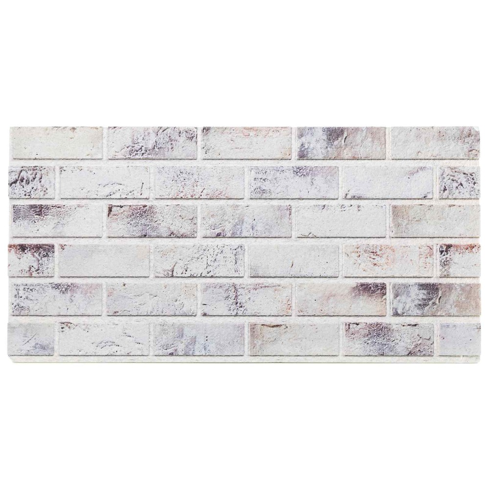 vidaXL Πάνελ τοίχου 10 τμχ. 100 x 50 cm Απαλός Γκρι και Μαύρος