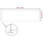 vidaXL Πάνελ τοίχου 10 τμχ. 100 x 25 cm Ανθρακί Αφρός EPS