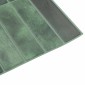 vidaXL Ορθογώνιο Πλακάκι 50 τεμ. Σκούρο Πράσινο 29 x 23 x 0,08 εκ