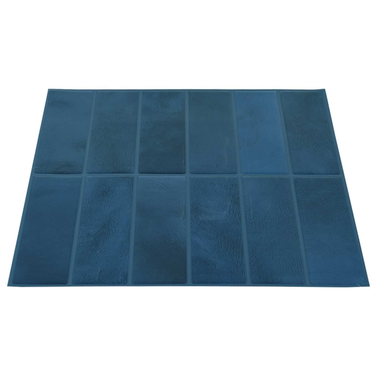 vidaXL Ορθογώνιο Πλακάκι 10 τεμ. Μπλε 29 x 23 x 0,08 εκ
