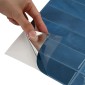 vidaXL Ορθογώνιο Πλακάκι 10 τεμ. Μπλε 29 x 23 x 0,08 εκ