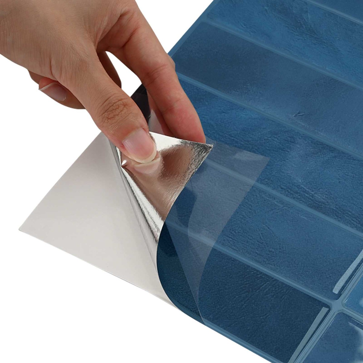 vidaXL Ορθογώνιο Πλακάκι 20 τεμ. Μπλε 29 x 23 x 0,08 εκ