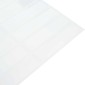 vidaXL Ορθογώνιο Πλακάκι 50 τεμ. Λευκό 29 x 23 x 0,08 εκ