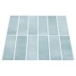 vidaXL Ορθογώνιο Πλακάκι 10 τεμ. Γκρι Πράσινο 29 x 23 x 0,08 εκ