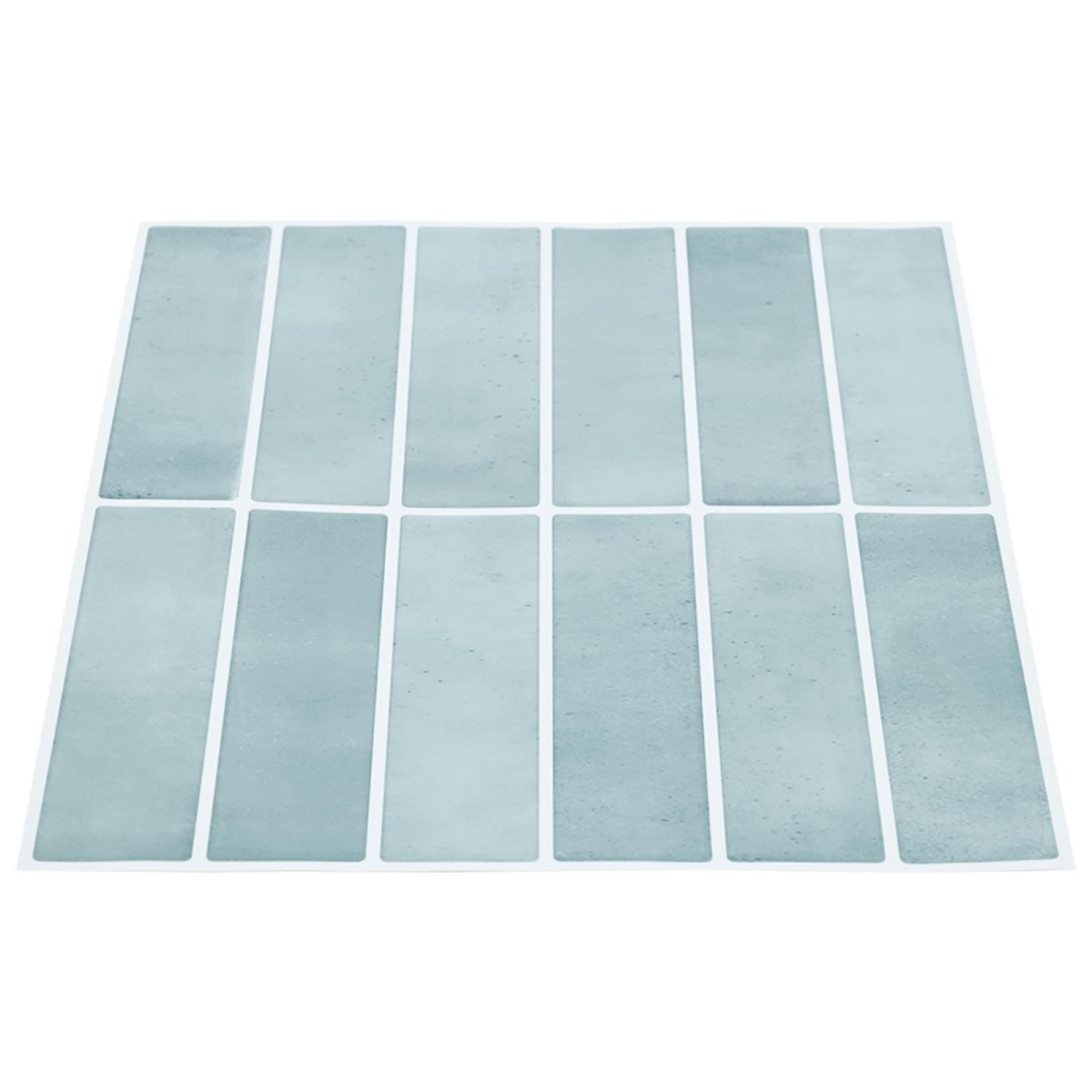 vidaXL Ορθογώνιο Πλακάκι 50 τεμ. Γκρι Πράσινο 29 x 23 x 0,08 εκ