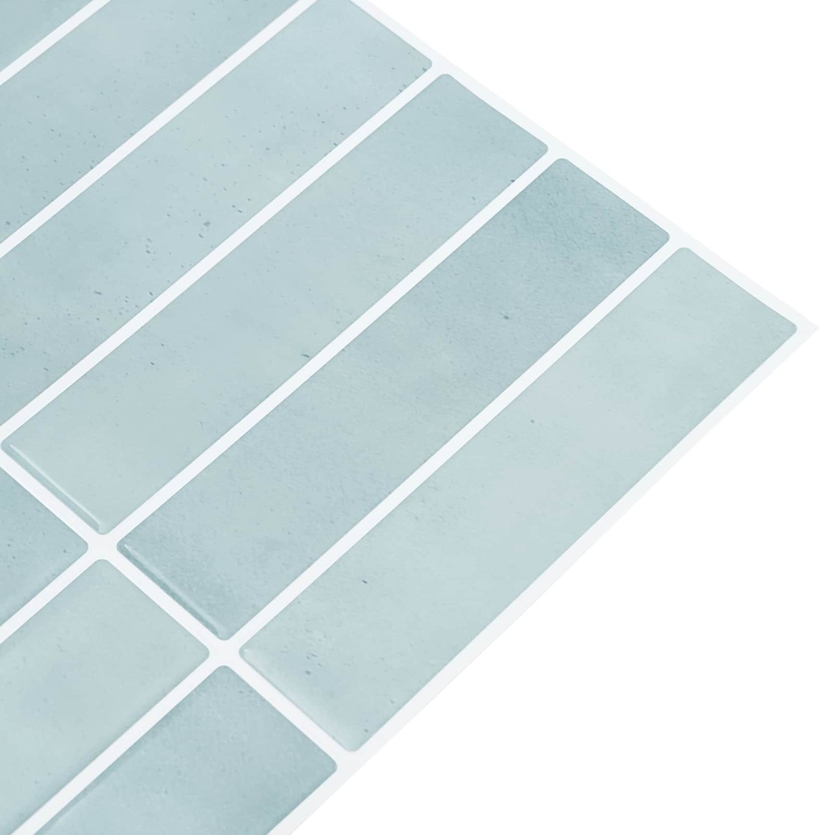 vidaXL Ορθογώνιο Πλακάκι 50 τεμ. Γκρι Πράσινο 29 x 23 x 0,08 εκ