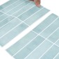 vidaXL Ορθογώνιο Πλακάκι 50 τεμ. Γκρι Πράσινο 29 x 23 x 0,08 εκ
