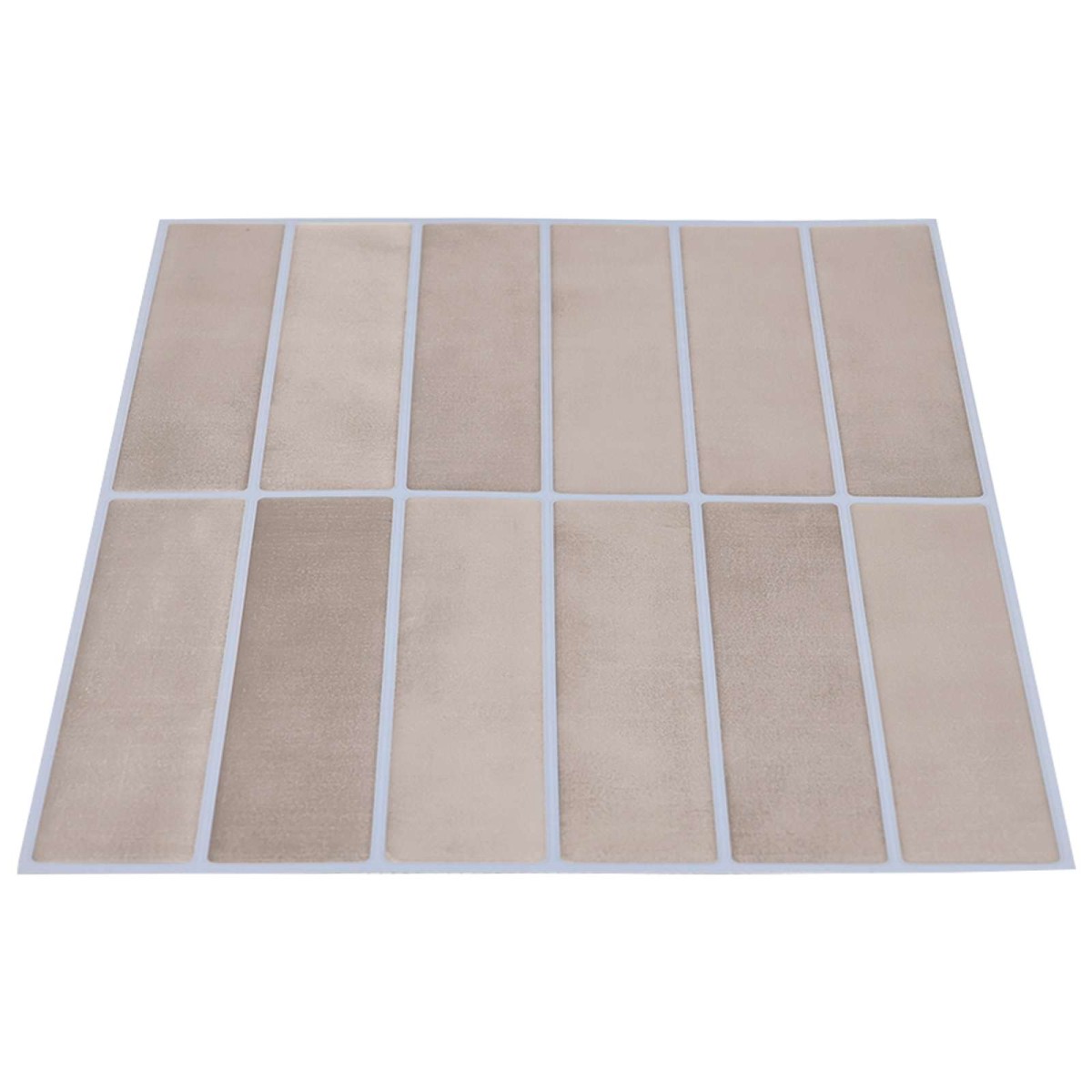 vidaXL Ορθογώνιο Πλακάκι 20 τεμ. Καφές Μπεζ 29 x 23 x 0,08 εκ