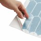 vidaXL Πλακάκι Φτερού 20 τεμ. Πράσινο 30 x 30 cm Πολυουρεθάνη και PET