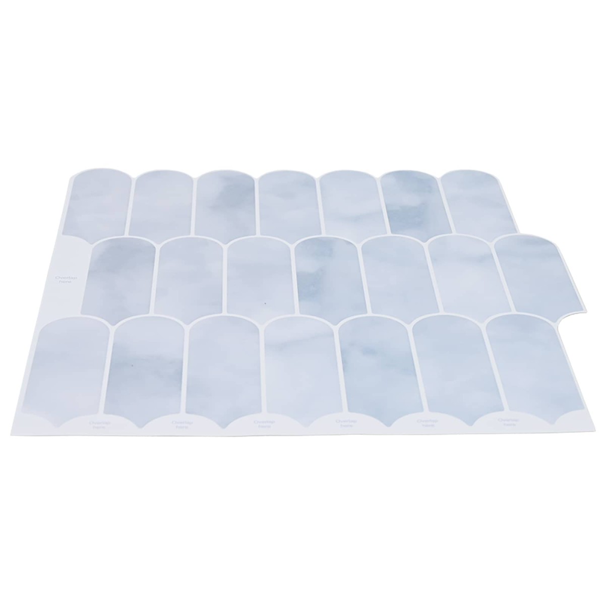 vidaXL Πλακάκι Φτερού 10 τεμ. Γαλάζιο 30 x 30 cm Πολυουρεθάνη και PET