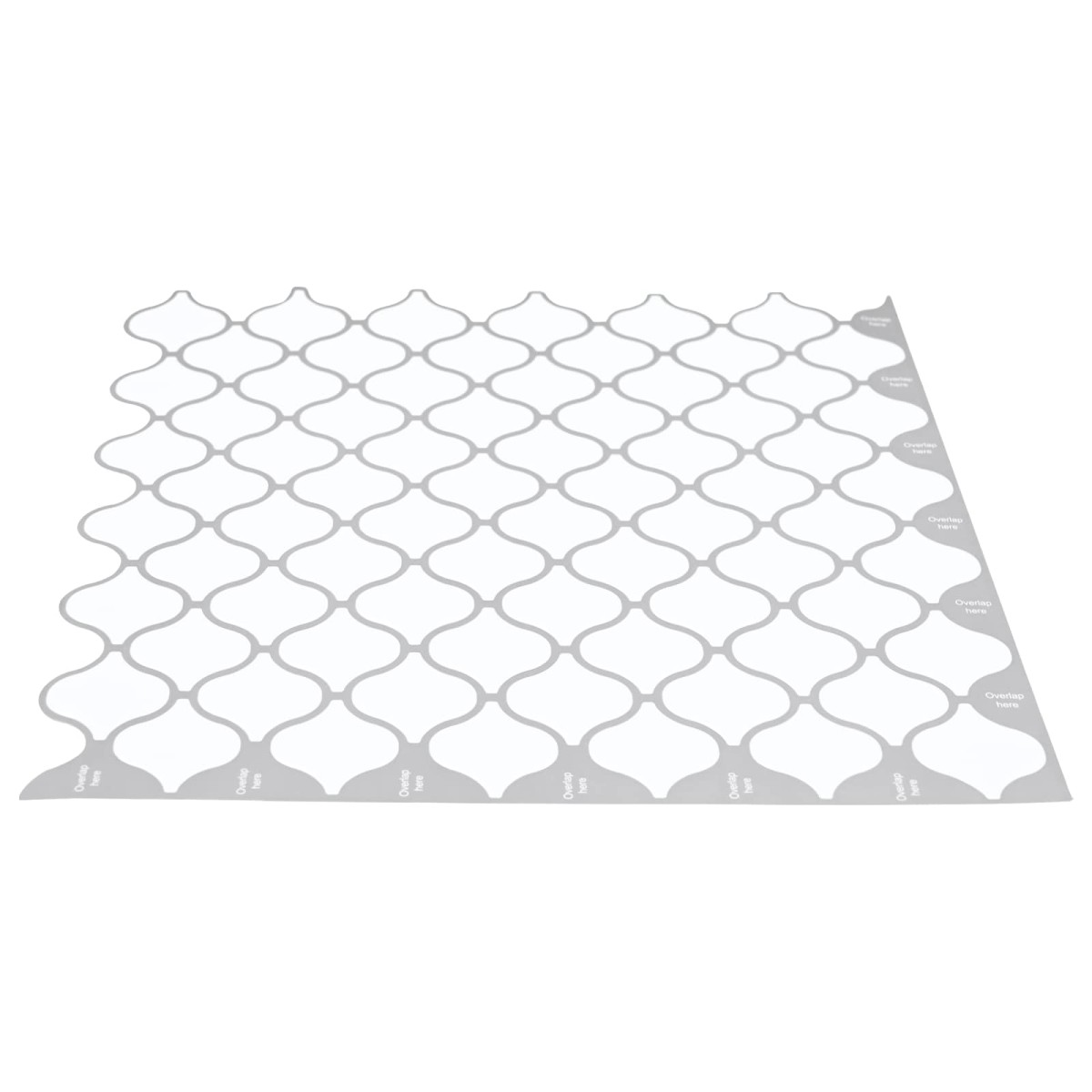 vidaXL Tile Λαμπτήρα 20 τεμ. Λευκό 27 x 27 εκ. Πολυουρεθάνη και PET