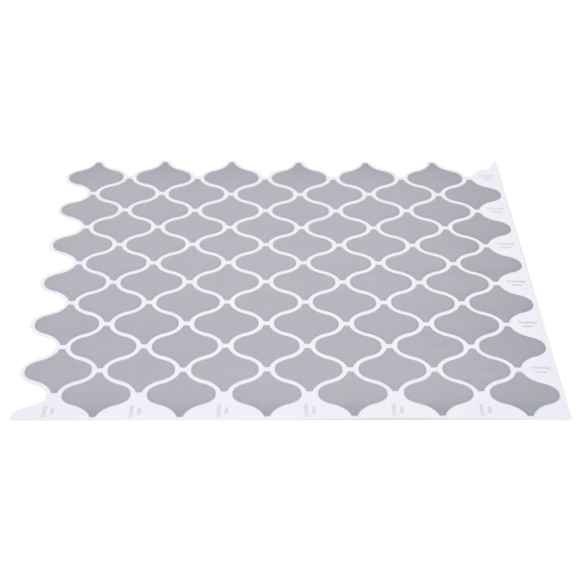 vidaXL Tile Λαμπτήρα 10 τεμ. Γκρι 27 x 27 εκ. Πολυουρεθάνη και PET