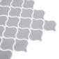 vidaXL Tile Λαμπτήρα 20 τεμ. Γκρι 27 x 27 εκ. Πολυουρεθάνη και PET