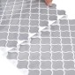 vidaXL Tile Λαμπτήρα 50 τεμ. Γκρι 27 x 27 εκ. Πολυουρεθάνη και PET
