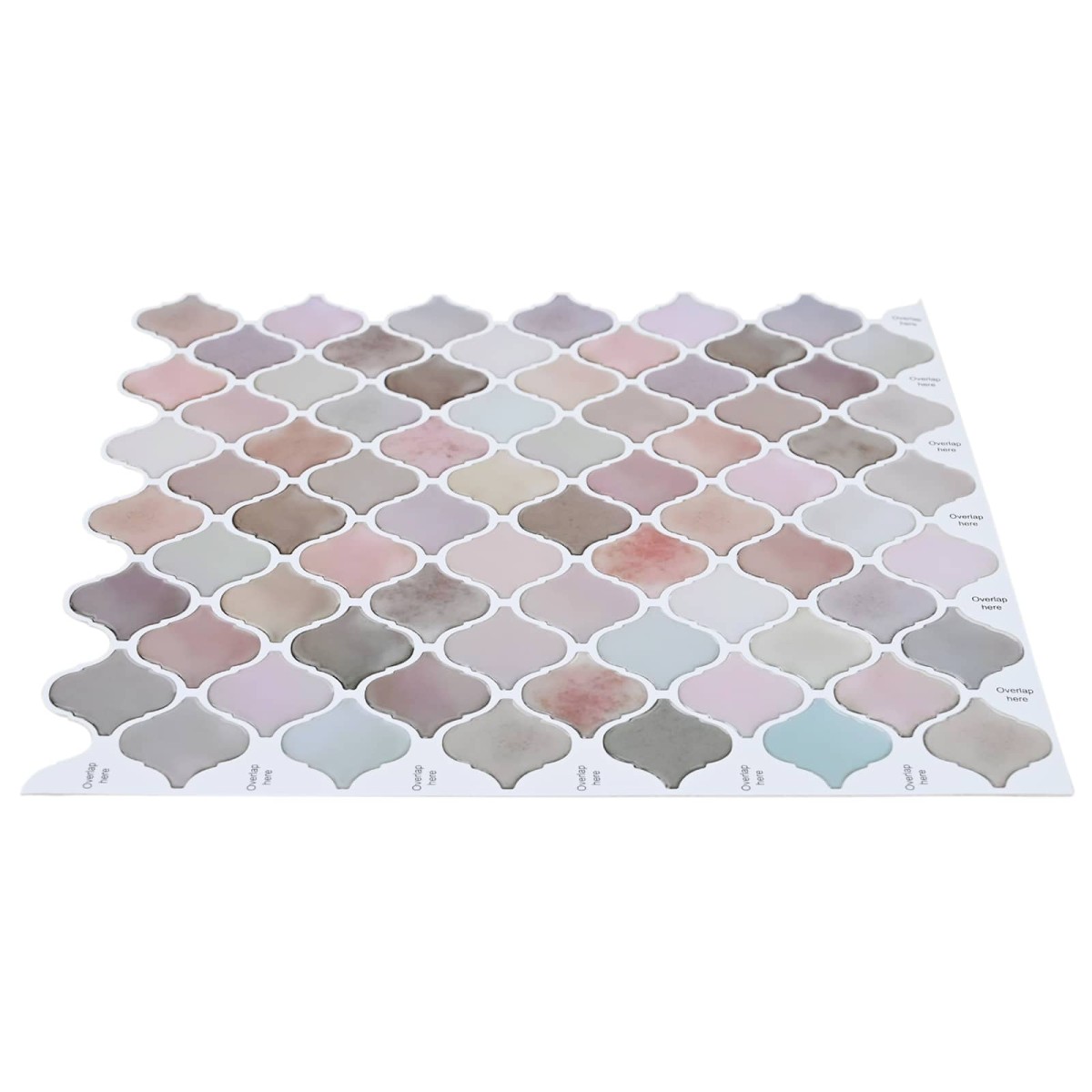 vidaXL Tile Λαμπτήρα 10 τεμ. Μπεζ 27 x 27 εκ. Πολυουρεθάνη και PET