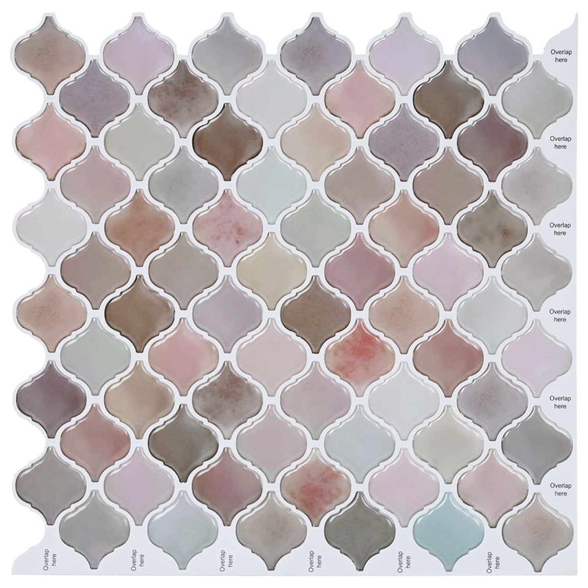vidaXL Tile Λαμπτήρα 20 τεμ. Μπεζ 27 x 27 εκ. Πολυουρεθάνη και PET