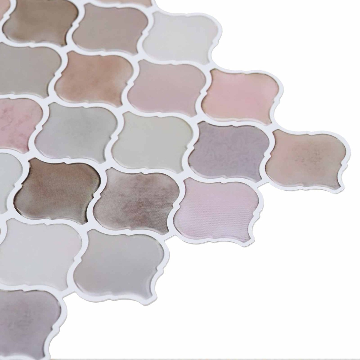 vidaXL Tile Λαμπτήρα 20 τεμ. Μπεζ 27 x 27 εκ. Πολυουρεθάνη και PET