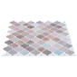 vidaXL Tile Λαμπτήρα 50 τεμ. Μπεζ 27 x 27 εκ. Πολυουρεθάνη και PET