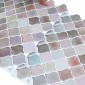 vidaXL Tile Λαμπτήρα 50 τεμ. Μπεζ 27 x 27 εκ. Πολυουρεθάνη και PET
