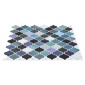 vidaXL Tile Λαμπτήρα 50 τεμ. Μπλε Πράσινο 27 x 27 εκ.