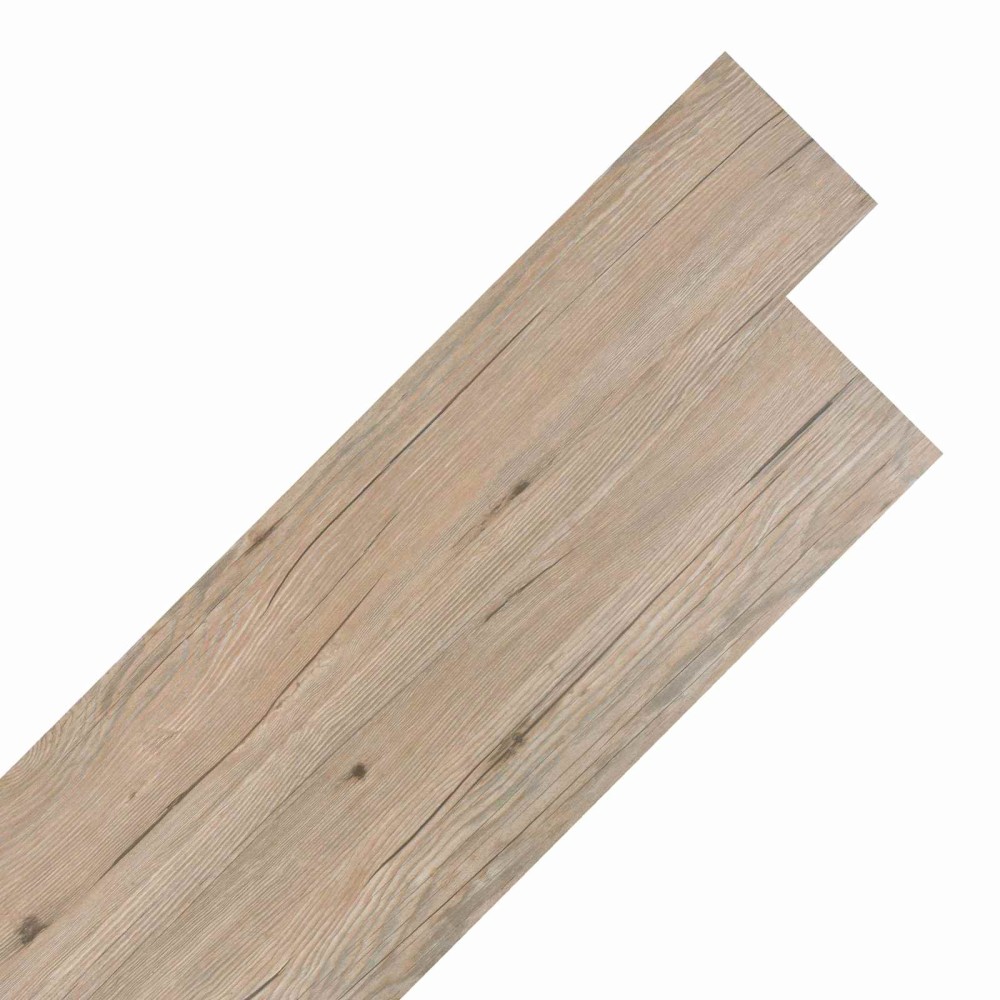 vidaXL Πλάκες Δαπέδου Καφέ Δρυς 5,02 m² 36 τμχ. PVC