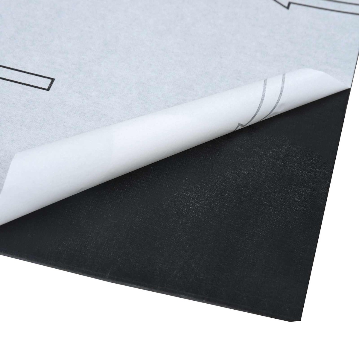 vidaXL Πλάκες Δαπέδου Μαύρο 5,11 τ.μ. 55 τμχ. PVC