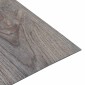 vidaXL Πλάκες Δαπέδου Ανοιχτό καφέ 5,11 τ.μ. 55 τμχ. PVC