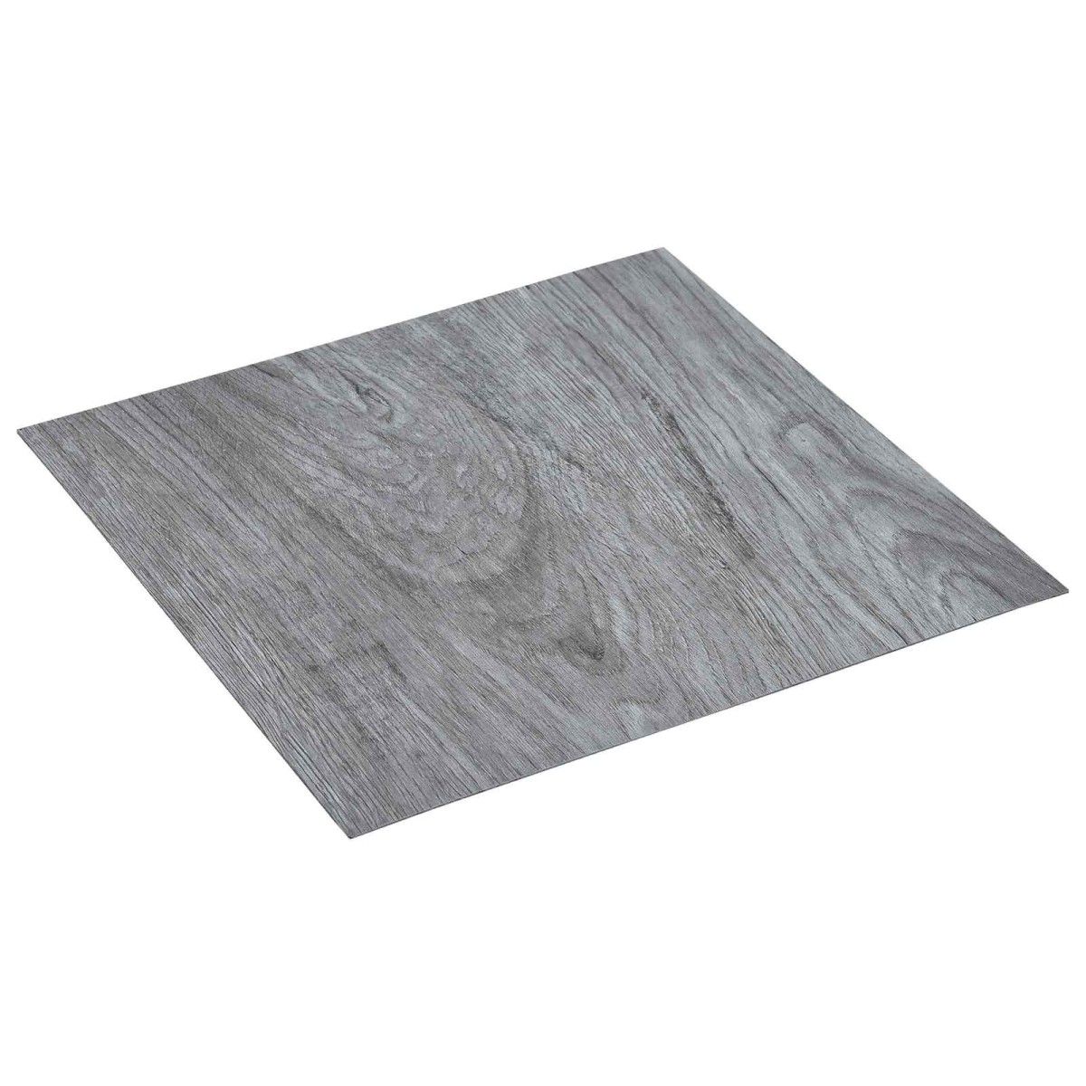 vidaXL Πλάκες Δαπέδου Ανοιχτό γκρι 5,11 τ.μ. 55 τμχ. PVC