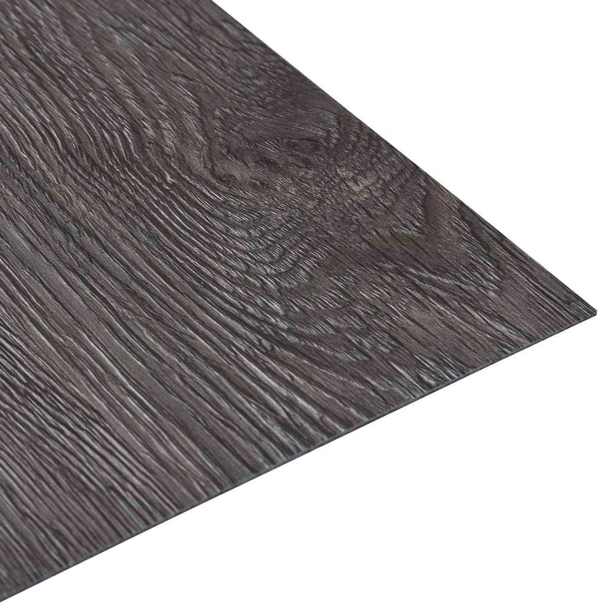 vidaXL Πλάκες Δαπέδου Μαύρο και Γκρι 5,11 τ.μ. 55 τμχ. PVC