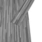 vidaXL Πλάκες Δαπέδου Γκρι Ριγέ 5,02 m² 36 τμχ. PVC