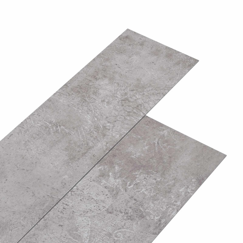 vidaXL Πλάκες Δαπέδου Γκρι Γη 5,02 m² 36 τμχ. PVC