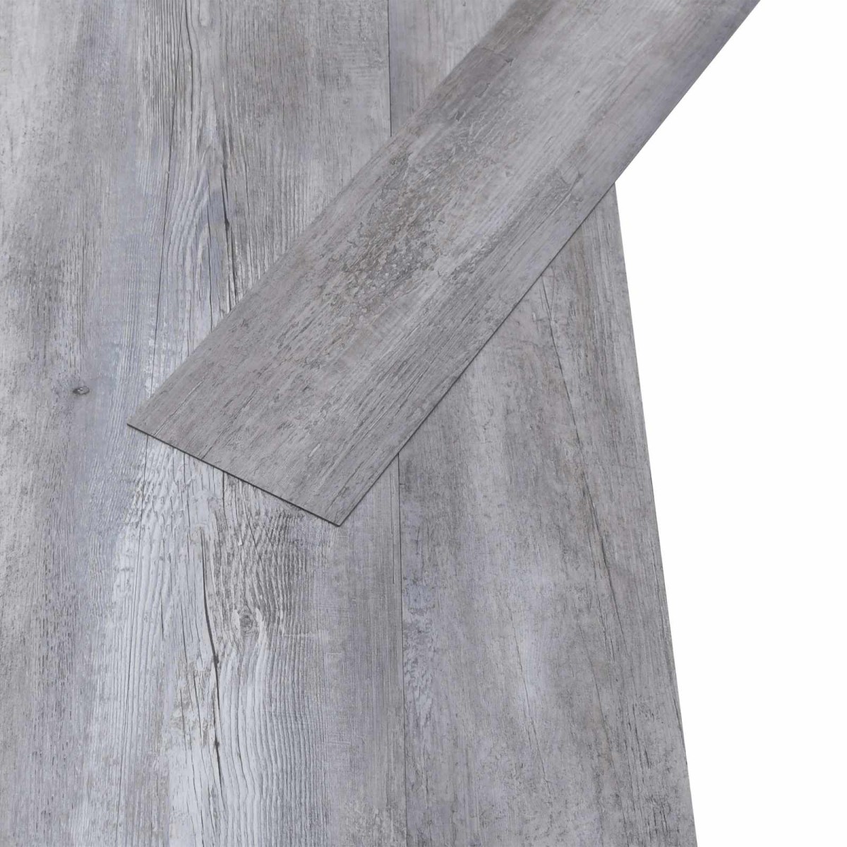 vidaXL Πλάκες Δαπέδου Ματ Ξύλο Γκρι 5,02 m² 36 τμχ. PVC