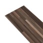 vidaXL Πλάκες Δαπέδου Καφέ Ριγέ 5,02 m² 36 τμχ. PVC