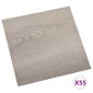 vidaXL Πλάκες Δαπέδου ξύλο 5,11 τ.μ. 55 τμχ. PVC