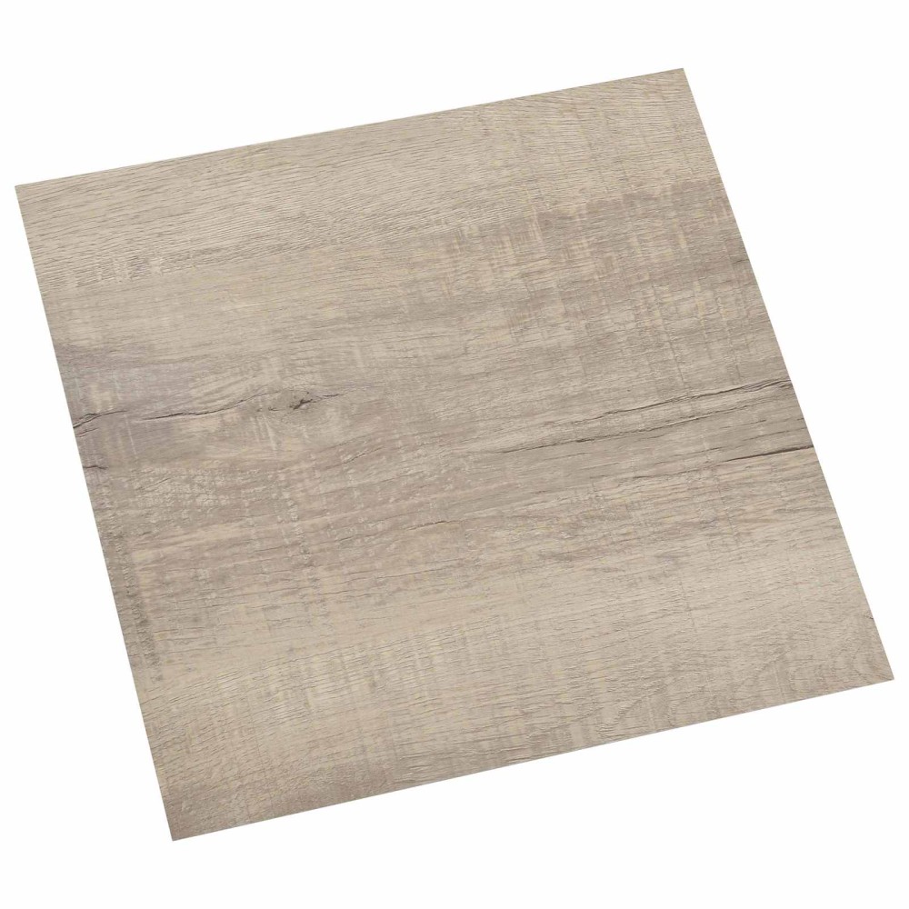 vidaXL Πλάκες Δαπέδου Taupe 5,11 τ.μ. 55 τμχ. PVC