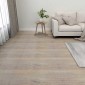 vidaXL Πλάκες Δαπέδου Taupe 5,11 τ.μ. 55 τμχ. PVC