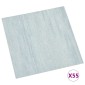 vidaXL Πλάκες Δαπέδου Πράσινο 5,11 τ.μ. 55 τμχ. PVC