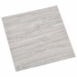 vidaXL Πλάκες Δαπέδου Γκρι και Ξύλο 5,11 τ.μ. 55 τμχ. PVC