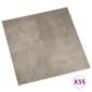 vidaXL Πλάκες Δαπέδου Σκούρο Καφέ και Γκρι 5,11 τ.μ. 55 τμχ. PVC