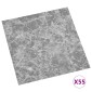 vidaXL Πλάκες Δαπέδου Γκρι 5,11 τ.μ. 55 τμχ. PVC