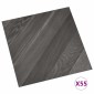 vidaXL Πλάκες Δαπέδου Γκρι 5,11 τ.μ. 55 τμχ. PVC